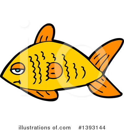 Royalty-Free (RF) Fish Clipart Illustration by lineartestpilot - Stock Sample #1393144