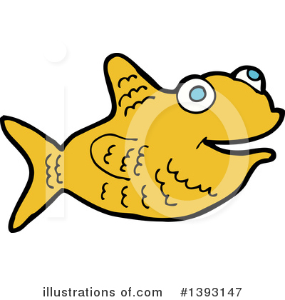 Royalty-Free (RF) Fish Clipart Illustration by lineartestpilot - Stock Sample #1393147