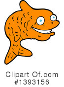 Fish Clipart #1393156 by lineartestpilot