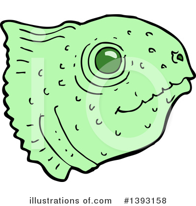 Royalty-Free (RF) Fish Clipart Illustration by lineartestpilot - Stock Sample #1393158
