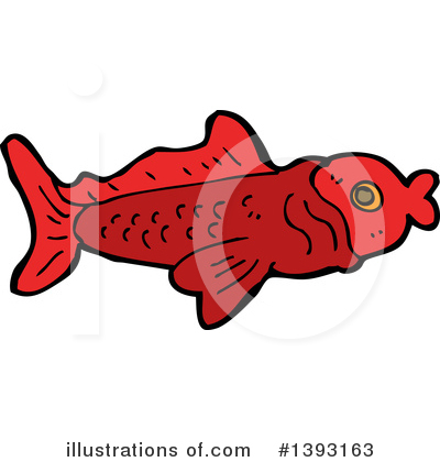 Royalty-Free (RF) Fish Clipart Illustration by lineartestpilot - Stock Sample #1393163