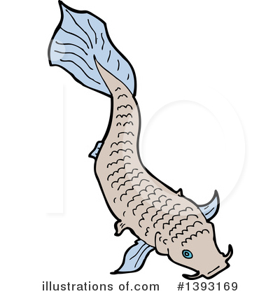 Koi Clipart #1393169 by lineartestpilot