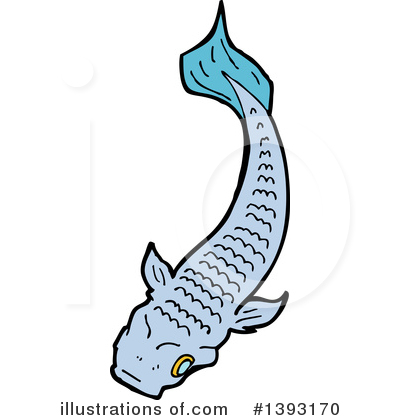 Koi Clipart #1393170 by lineartestpilot