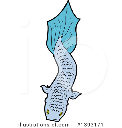 Koi Clipart #1393171 by lineartestpilot