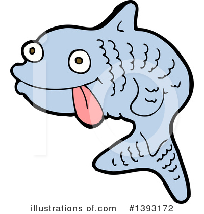 Royalty-Free (RF) Fish Clipart Illustration by lineartestpilot - Stock Sample #1393172