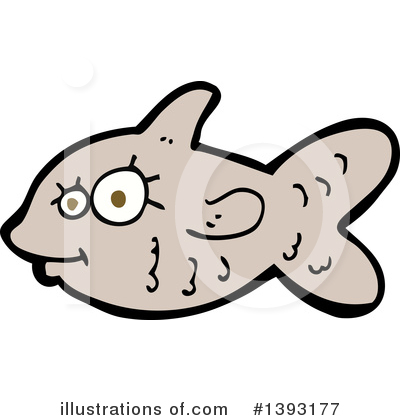 Royalty-Free (RF) Fish Clipart Illustration by lineartestpilot - Stock Sample #1393177