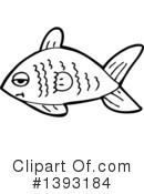 Fish Clipart #1393184 by lineartestpilot