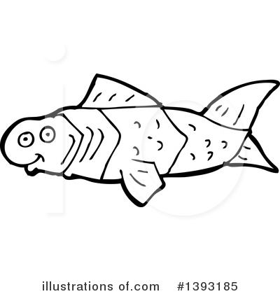 Royalty-Free (RF) Fish Clipart Illustration by lineartestpilot - Stock Sample #1393185
