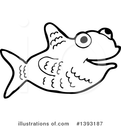 Royalty-Free (RF) Fish Clipart Illustration by lineartestpilot - Stock Sample #1393187