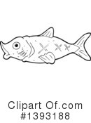 Fish Clipart #1393188 by lineartestpilot