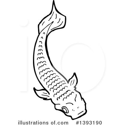 Koi Clipart #1393190 by lineartestpilot