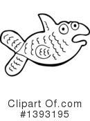 Fish Clipart #1393195 by lineartestpilot