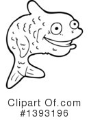 Fish Clipart #1393196 by lineartestpilot