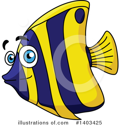 Royalty-Free (RF) Fish Clipart Illustration by Vector Tradition SM - Stock Sample #1403425