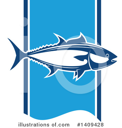 Royalty-Free (RF) Fish Clipart Illustration by Vector Tradition SM - Stock Sample #1409428