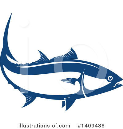 Sea Food Clipart #1409436 by Vector Tradition SM