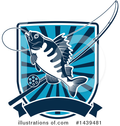 Royalty-Free (RF) Fish Clipart Illustration by Vector Tradition SM - Stock Sample #1439481