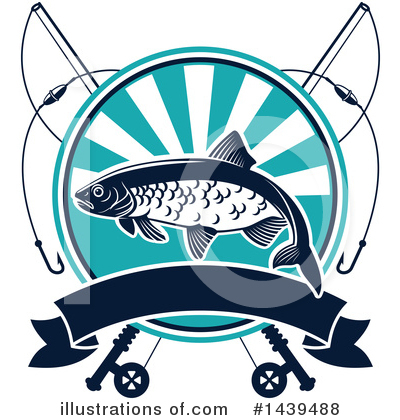 Royalty-Free (RF) Fish Clipart Illustration by Vector Tradition SM - Stock Sample #1439488