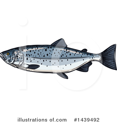 Royalty-Free (RF) Fish Clipart Illustration by Vector Tradition SM - Stock Sample #1439492