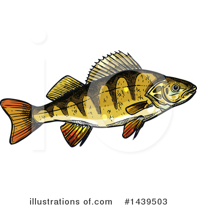 Royalty-Free (RF) Fish Clipart Illustration by Vector Tradition SM - Stock Sample #1439503