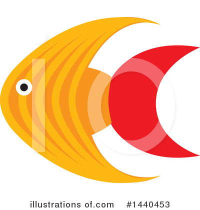 Royalty-Free (RF) Fish Clipart Illustration by ColorMagic - Stock Sample #1440453