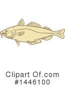 Fish Clipart #1446100 by patrimonio