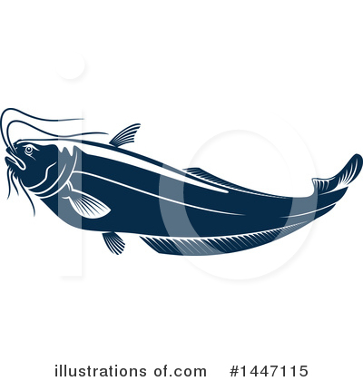 Sheatfish Clipart #1447115 by Vector Tradition SM