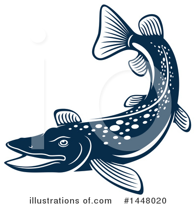 Royalty-Free (RF) Fish Clipart Illustration by Vector Tradition SM - Stock Sample #1448020