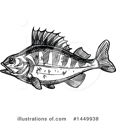 Royalty-Free (RF) Fish Clipart Illustration by Vector Tradition SM - Stock Sample #1449938