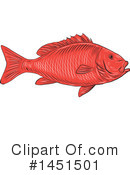 Fish Clipart #1451501 by patrimonio