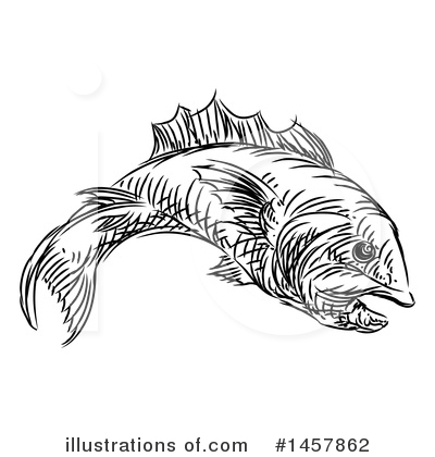 Royalty-Free (RF) Fish Clipart Illustration by AtStockIllustration - Stock Sample #1457862