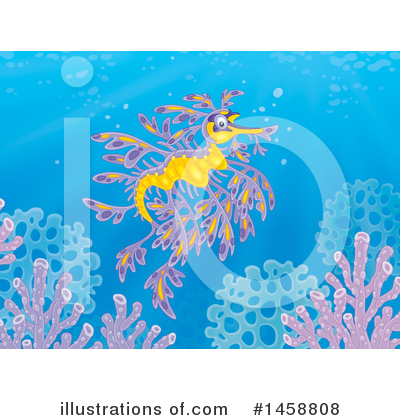 Royalty-Free (RF) Fish Clipart Illustration by Alex Bannykh - Stock Sample #1458808