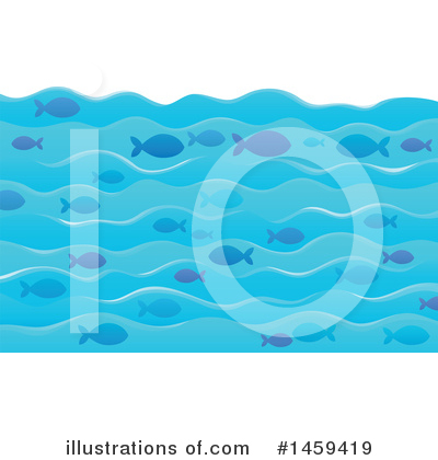Royalty-Free (RF) Fish Clipart Illustration by visekart - Stock Sample #1459419