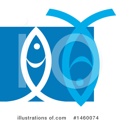 Royalty-Free (RF) Fish Clipart Illustration by Domenico Condello - Stock Sample #1460074
