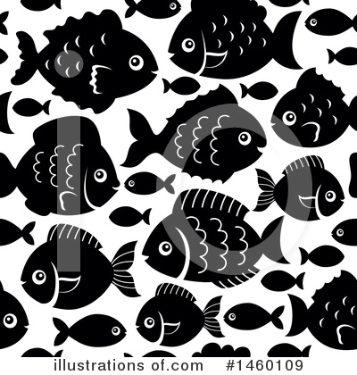 Royalty-Free (RF) Fish Clipart Illustration by visekart - Stock Sample #1460109