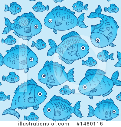 Royalty-Free (RF) Fish Clipart Illustration by visekart - Stock Sample #1460116