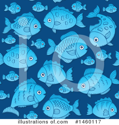 Royalty-Free (RF) Fish Clipart Illustration by visekart - Stock Sample #1460117