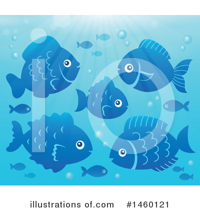 Royalty-Free (RF) Fish Clipart Illustration by visekart - Stock Sample #1460121