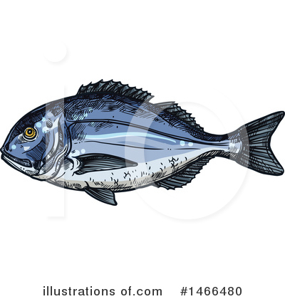 Royalty-Free (RF) Fish Clipart Illustration by Vector Tradition SM - Stock Sample #1466480