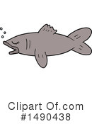 Fish Clipart #1490438 by lineartestpilot