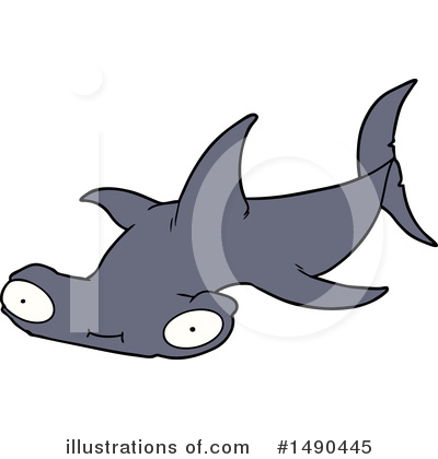 Shark Clipart #1490445 by lineartestpilot
