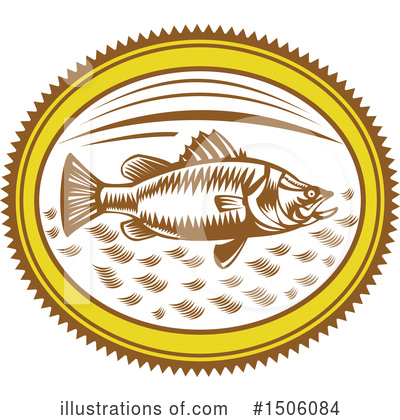 Royalty-Free (RF) Fish Clipart Illustration by patrimonio - Stock Sample #1506084