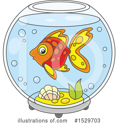 Royalty-Free (RF) Fish Clipart Illustration by Alex Bannykh - Stock Sample #1529703