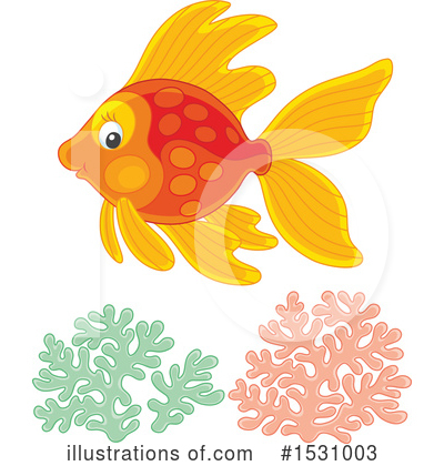 Royalty-Free (RF) Fish Clipart Illustration by Alex Bannykh - Stock Sample #1531003