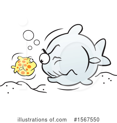 Royalty-Free (RF) Fish Clipart Illustration by Johnny Sajem - Stock Sample #1567550