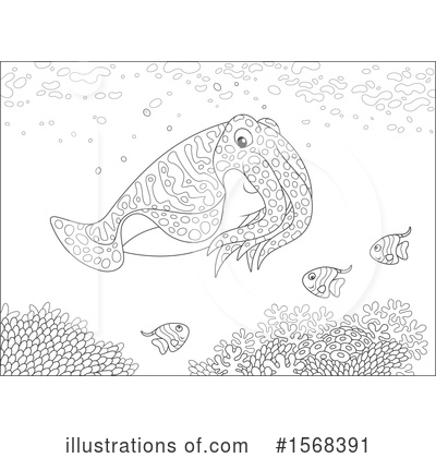 Cuttlefish Clipart #1568391 by Alex Bannykh