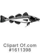 Fish Clipart #1611398 by Vector Tradition SM