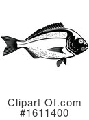 Fish Clipart #1611400 by Vector Tradition SM