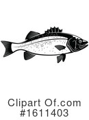 Fish Clipart #1611403 by Vector Tradition SM