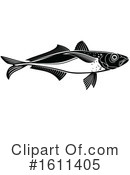 Fish Clipart #1611405 by Vector Tradition SM